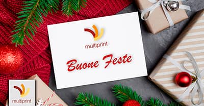 Stampa biglietti natale personalizzati
