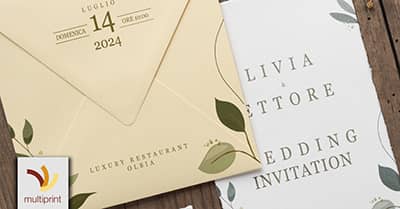 Stampa partecipazioni per il tuo matrimonio con Multiprint