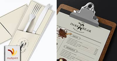 Personalizzazione ristorante stampa